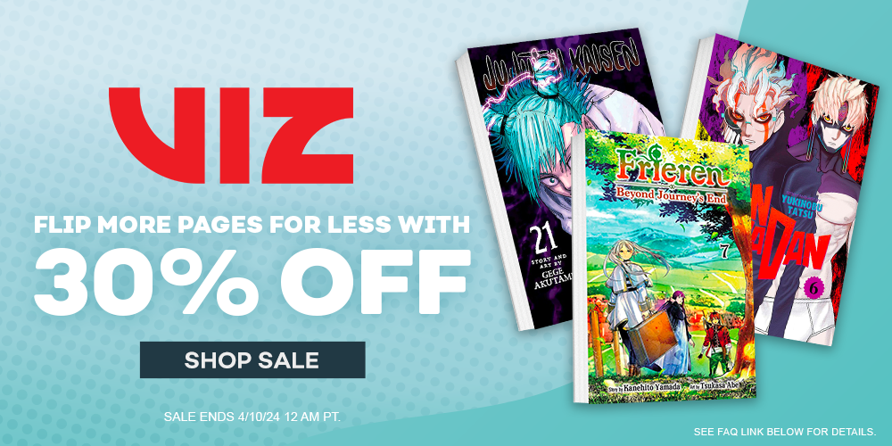  Crunchyroll Viz Books Sale - Up to 30 Off